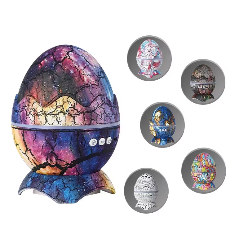 Glow with prehistoric magic! Dinosaur egg night light casts unique, lifelike dino silhouettes—soothing, whimsical glow for kids’ rooms. A mesmerizing visual treat!